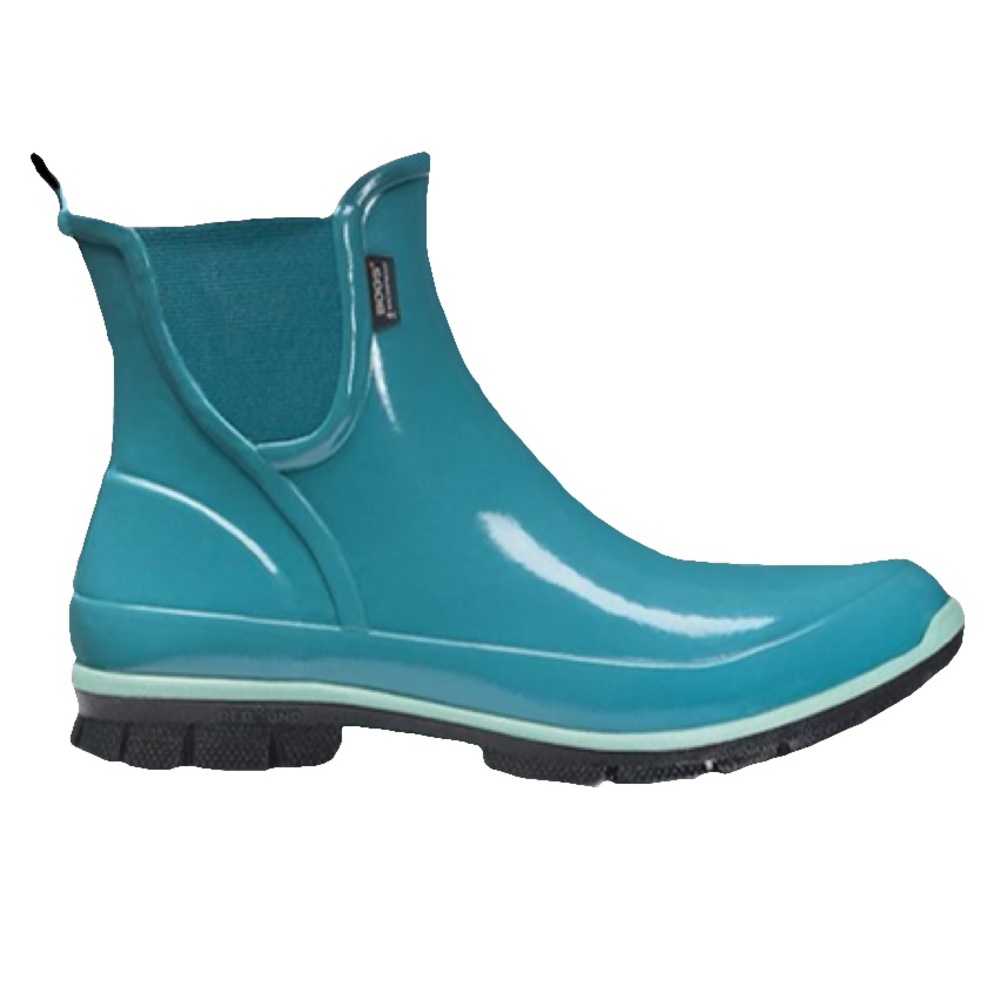 NWT Bogs Amanda Slip-On Rain Boot Emerald